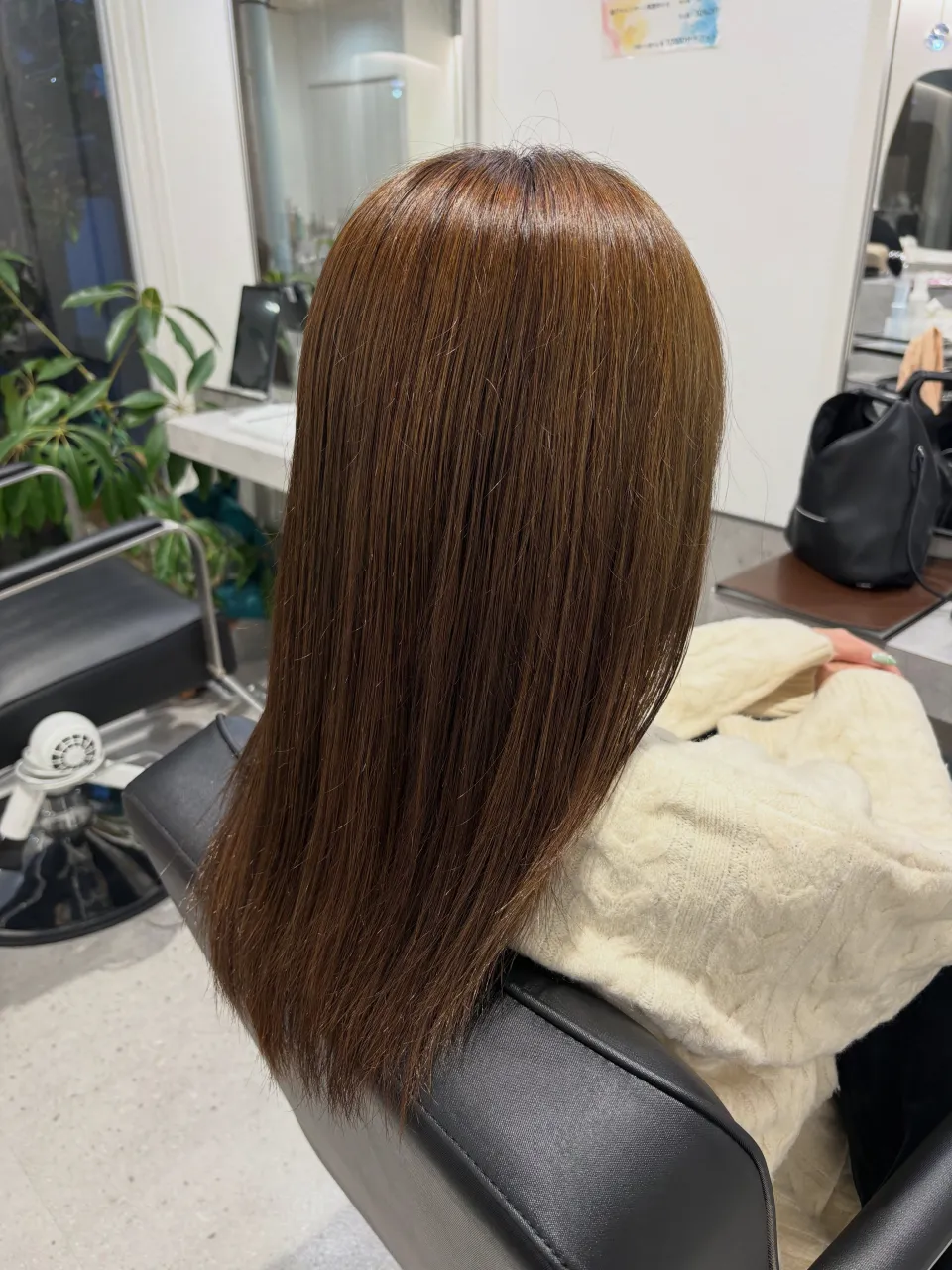 イノアで楽しむ、ツヤのある髪色